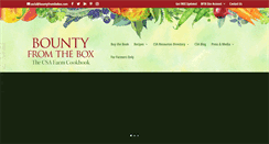 Desktop Screenshot of bountyfromthebox.com
